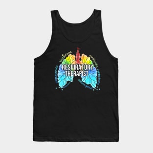 Respiratory Therapist Nurse Rt Lung Definition Mother'S Day Tank Top